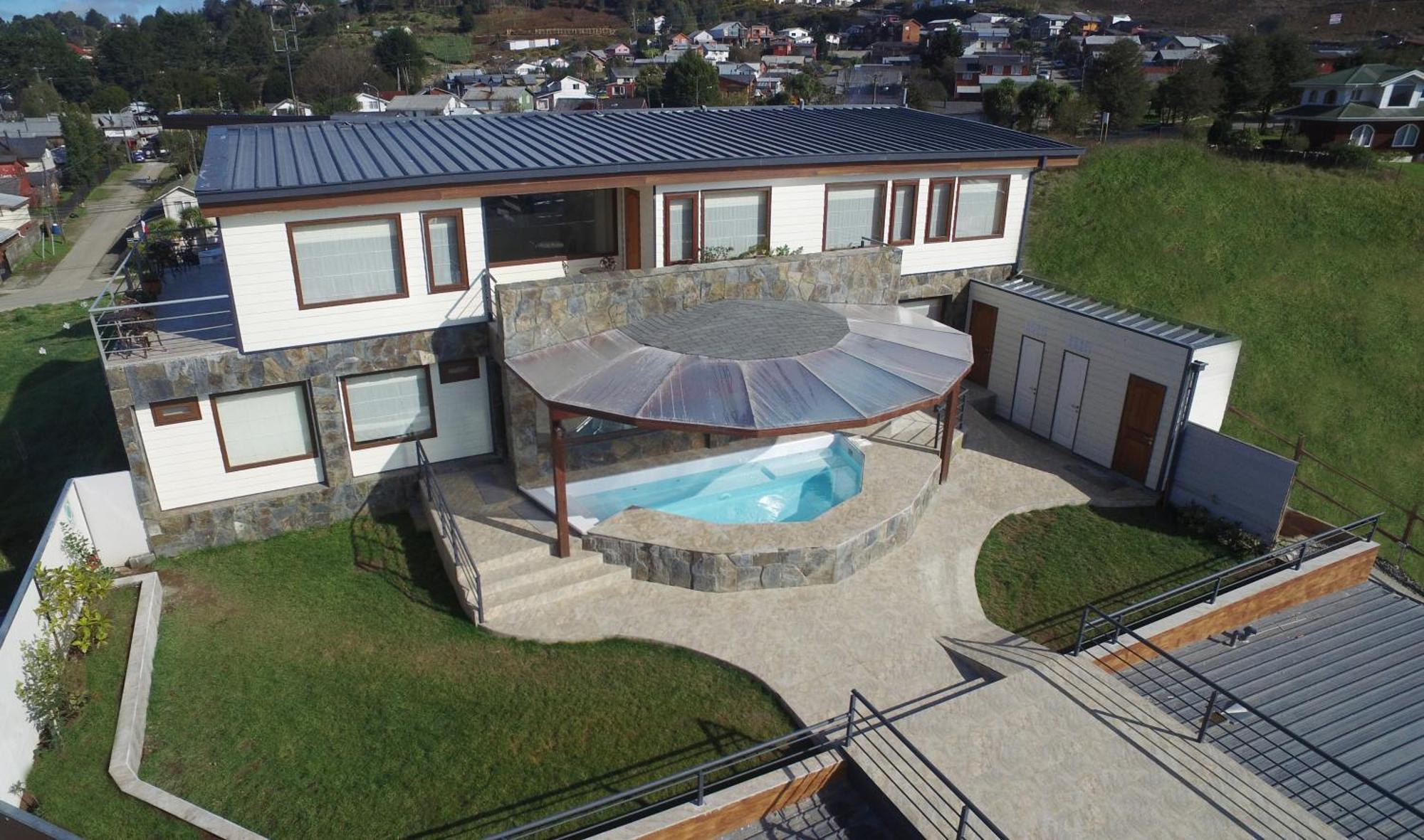 Dein Haus Hotel Y Departamentos Puerto Varas Kültér fotó